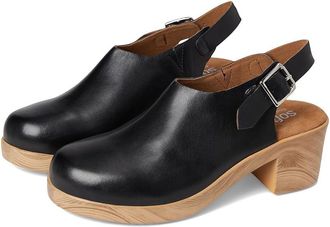 Softwalk Fairbanks Womens Slippers Black : 10.5 N (AA), Leather