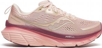 Saucony Womens Guide 18 Running Shoes In Cameo/terra