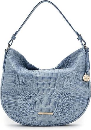 Brahmin Small Kathleen Womens Handbags Stonewash, Leather/Polyester