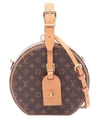 Louis Vuitton 2019 Monogram Petite Boite Chapeau satchel - Bruin