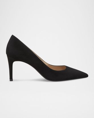 Stuart Weitzman Stuart Suede Stiletto Pumps
