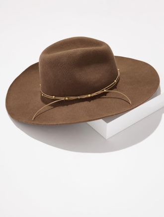 Hat Attack Aspen Cowgirl Hat - Taupe - 001 Talbots