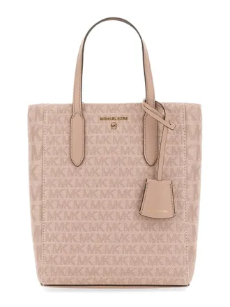 Michael Michael Kors Womens Sinclair Bag With Double Top Handle Ivory Linen Shoulder