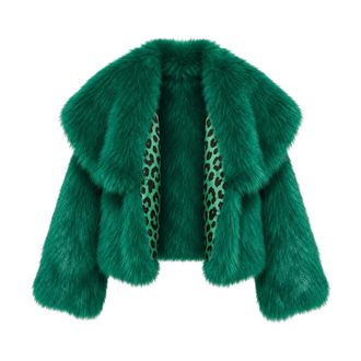 Dolce & Gabbana Jassen - Dames - Jassen - Groen - Maat: 2XS Wol