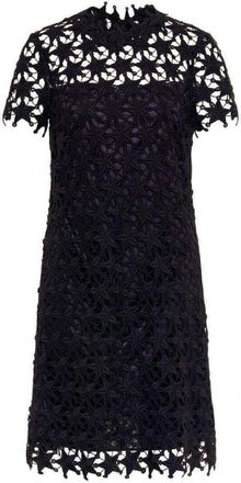 Maison Common Macrame Lace Dress in Black at Nordstrom, Size 42