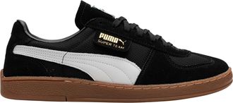 Puma Super Team OG Sneaker in Puma Black Suede Men
