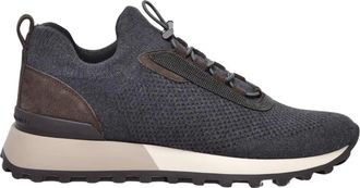 Brunello Cucinelli Schoenen, Dames, Grijs, 40 EU, Wol, Sneaker van gebreid materiaal