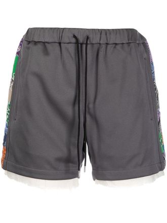 Children of the discordance Bandana Print Shorts