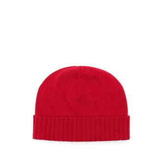 Malo Ribbed-trim Knitted Beanie Hat