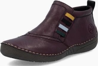Rieker Womens Rieker Ladies Boots 52584-30 brombeer - Brown - Size: 6