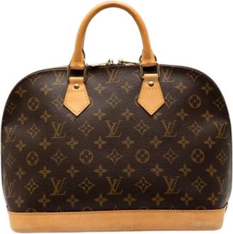 Louis Vuitton Pre-owned Handbags, female, Brown, Size: ONE SIZE Pre-owned Alma PM