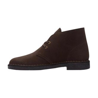 Clarks Schoenen, Heren, Bruin, 41 1/2 EU, Suède, Bruine Suède Desert Boot