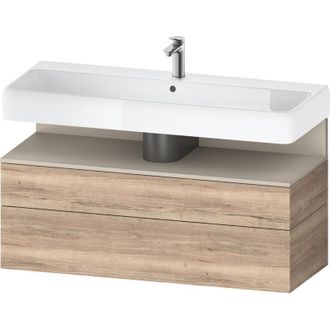 Duravit Duravit Qatego Mueble Bajo Lavabo, 1 Extra&iacute;ble Y 1 Caj&oacute;n