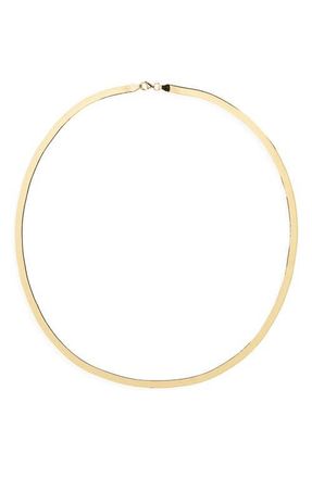 Bony Levy 14K Gold Herringbone Necklace in 14K Yellow Gold at Nordstrom, Size 18