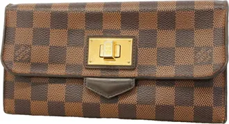 Louis Vuitton Ebene Long Wallet (Bi-Fold) (Pre-Owned)