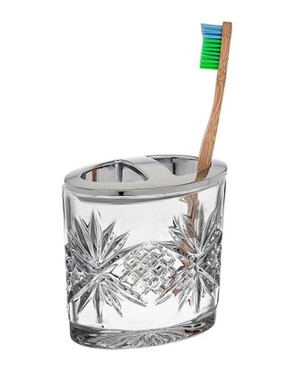 Godinger Dublin Crystal Tooth Brush Holder