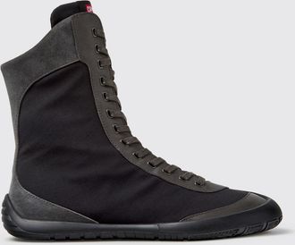 Camper Stivaletti Peu Path+ bicolori in pelle e PET riciclato con zip laterale