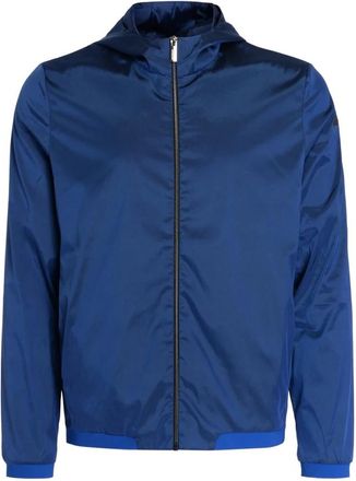 Roberto Ricci Design Stijlvolle Winddichte Jas - Heren - Zomerjassen - Blauw - XL - Jassen