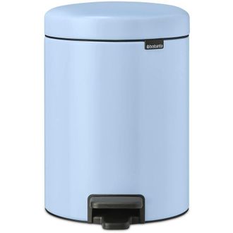Brabantia Pattumiera a Pedale NewIcon 5 Litri Dreamy Blue