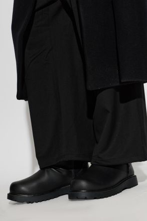 UGG UGG X WILLY CHAVARRIA Mens Relaxed Leather Winter Boots, Mens, Black