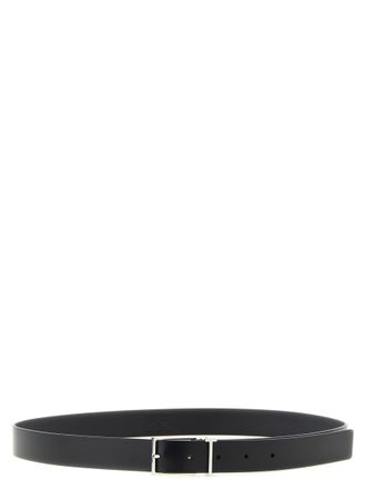 Tom Ford Black Logo Buckle Belt