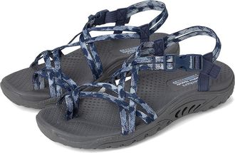 Skechers Reggae - Positive Space Womens Sandals Navy : 6.5 B - Medium, Rubber