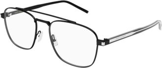 Saint Laurent SL 665 Optical Frame - unisex - Brillen - Zwart - 56 MM - Accessoires