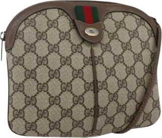 Gucci Pre-owned Cross Body Bags, female, Beige, Size: ONE SIZE Pre-owned Vintage Cross Body Bag