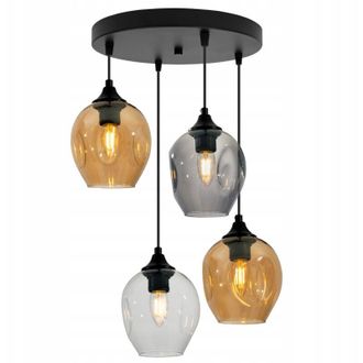 OEM L&aacute;mpara De Techo Moderna Colgante De Cristal