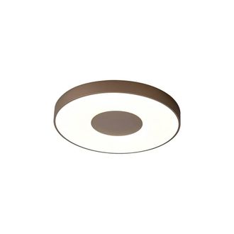 Netlighting Coin Round Ceiling Sand Brown 80W LED 2700K-5000K 3900lm Remote