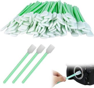 OEM 100 Bastoncillos De Espuma Para Limpieza