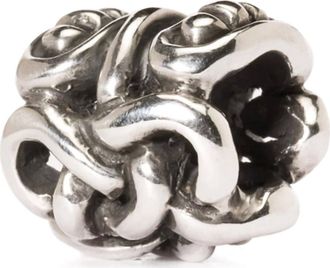 Trollbeads Womens Midgard Serpent Bead Charm In Silver