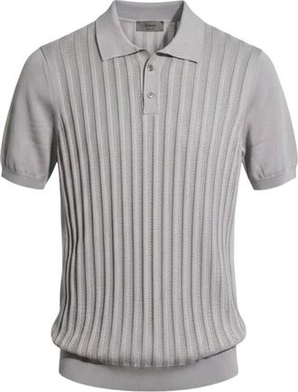Ferrante Polo Shirts, male, Gray, Size: 2XL 55U28605-030 Polo Shirt