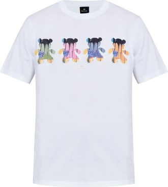 Paul Smith teddy bear-print T-shirt - White