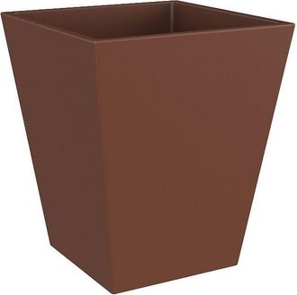 OEM Cal&eacute;ndula 50 Macetero Cuadrado Estilo R&uacute;stico De Interior Y Exterior Para Plantas Y Flores Muy Resistente Al Paso Del Tiempo. Hecho De Polietileno En 