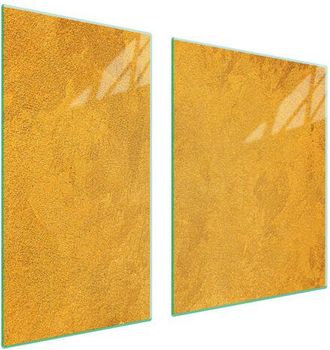 OEM Placa Protectora De Vidrio Para Estufa 90x52 Oro