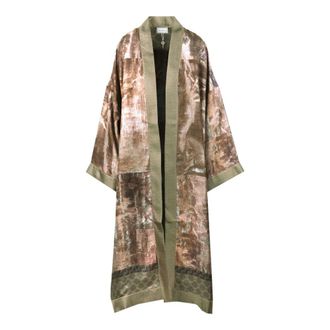 Pierre-Louis Mascia Kimonos, female, Multicolor, Size: ONE SIZE Kimono lungo in seta