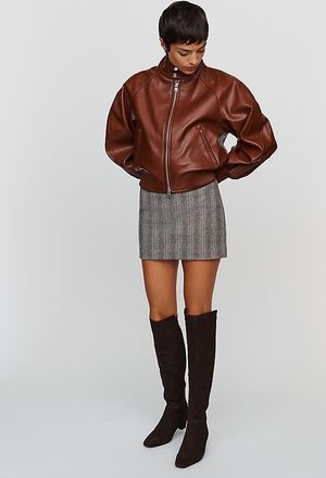 A Gold E Nova Bomber Jacket