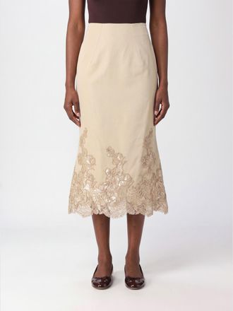 Ermanno Scervino Skirt Woman color Sand