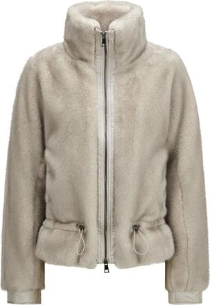 Milestone Nepbont & Shearling Jassen - Dames - Jassen - Beige - M - Nepbont - Jassen