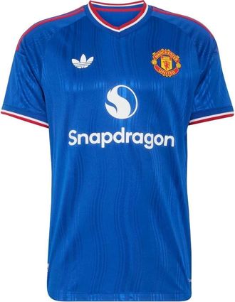 adidas Manchester United 26/27 Away Authentic Jersey Asia Sizing Royal Blue KA6864