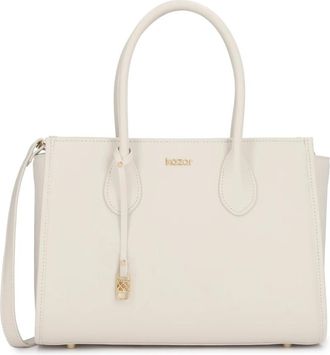 Kazar Elegante leren tas - Dames - Handtassen - Wit - ONE Size - Leer - Tassen