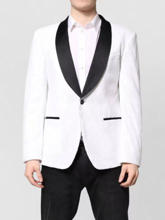 Dolce & Gabbana nylon single breasted blazer