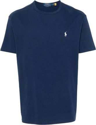 Ralph Lauren Navy Blue Crewneck Logo T-Shirt