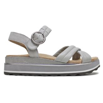 Vionic Reyna Suede Womens Sandals - UK 7 - US 9.5 Women - EU 40.5 - Vapor - Size:UK 7