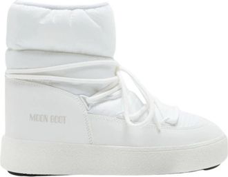 Moon Boot MB Ltrack Low Nylon WP - Dames - Winterlaarzen - Wit - 38 EU - Nylon - Schoenen