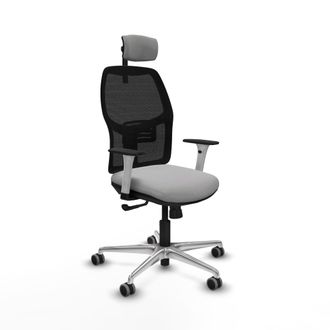 Piqueras y Crespo Silla De Oficina Piqueras Y Crespo Alfera Blanco Mecanismo Sincronizado