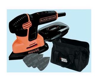 Black+Decker Mouse levigatrice Black&Decker multifunzione Autoselect KA 2000