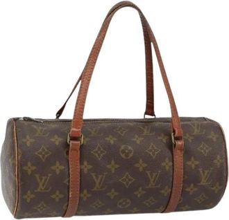 Louis Vuitton Pre-owned Handbags, female, Brown, Size: ONE SIZE Pre-owned Vintage Leather Handbag