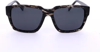 Quiksilver Mens Black Rectangular Sunglasses QS4015-1